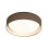 Searchlight Searchlight Gianna 1 Light LED Flush Ceiling Light Acrylic Grey Shade 2