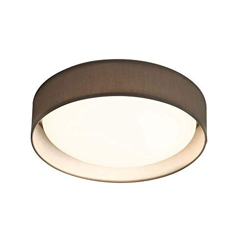 Searchlight Searchlight Gianna 1 Light LED Flush Ceiling Light Acrylic Grey Shade 1