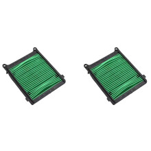 2X Motorcycle Engine Air Intake Filter Air Filter Element for CRF1000L CRF1100L Africa Twin 2020-2024