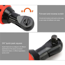 3X Ratchet Wrench 3/8 Inch Square Drive 10mm Heavy Duty for Electric Cordless Ratchet Wrench Industrial Grade Tool