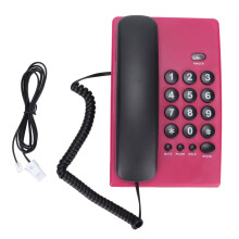 Telefon fix cu fir, economisire energie, blocare mecanică ecologică, multifuncțională, personalizabilă, ton de apel primit, ușor de instalat