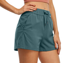 Womens Athletic Hiking Running Shorts for Women-duckgreen S
