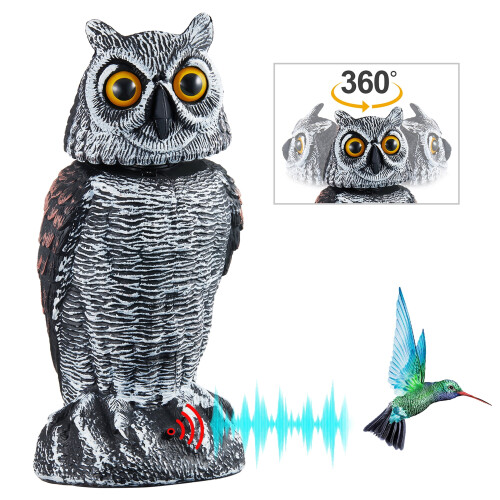 Περιστρεφόμενη Κεφαλή Ηχοαπορρόφησης Owl Decoy 1 Τεμάχιο 1
