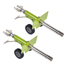 Alumínium ágyúmodell kerekekkel32cm