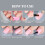 160Pcs Multi Size Clear Nail Extension Molds Customizable-04 4