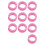 Silikon saxfingerringar – 10-pack 1