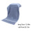 Fluweelzachte microvezel handdoek, sneldrogend, 74x33cm 3