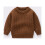 Kids Solid Colour Knitted Sweater, Winter Warm 2