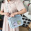 Borsa a tracolla da donna in PVC trasparente, stile giapponese. 2