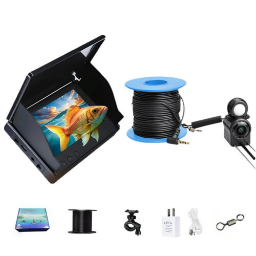 Cameră subacvatică Colitt LCD de 4,3" cu obiectiv de 220
