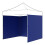 Blue Outdoor Canopy Sidewalls Waterproof UV Resistant 1