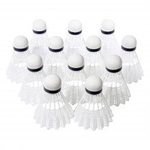 Badminton-Federbälle aus Kunststoff, 3, 6 oder 12 Stück