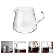 Cafeteira de vidro de 650ml para uso doméstico