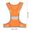 Reflekterande cykelväst i polyester med hög synlighet 2
