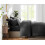 Beige twin comforter set stitch-quilted 5-piece 4