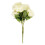 Buquê de rosas de seda cor marfim, 43 cm (17 polegadas) – Pacote com 2 unidades 3