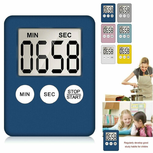 LCD-Küchentimer mit Countdown-Alarm (1 Stück) 1