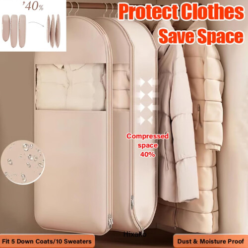 Self-Compressing Hanging Garment Bag – Large 1