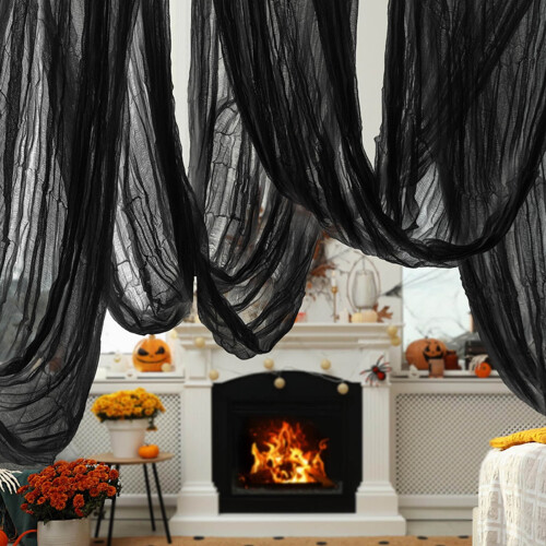 Ύφασμα γάζας για το Halloween 215cm πλάτος x 8m μήκος 1