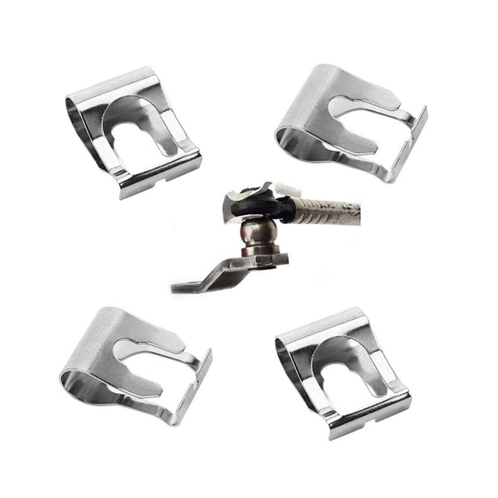4Pcs Car Windshield Windscreen Wiper Linkage Repair Clips For Auto Spring Repair Clamp Accessories 6032698032029