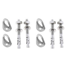 8Pcs 25KN 304 Stainless Steel Anchor Hanger Rock Climb Fastening Bolt Fixed Point Expansion Screw
