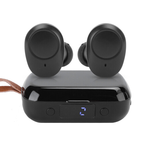 Ασύρματα ακουστικά Bluetooth5.4Stereo με ακύρωση θορύβου, οθόνη LED, ελαφρύ, εργονομικό, 2
