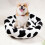 Dog Bed Medium Donut Calming Pet Mat 17.7 Inch 2