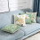 Housse de coussin Daisy & Gnome – Polyester Coton Lin, 3