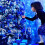 Weihnachtslichterkette, 500 LEDs, 50 m, Blau, 8 Modi 3