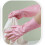 Reusable Cleaning Gloves Flock-Lined Embossed Palm Small 4