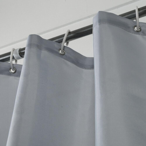 78 x 70 in Waterproof Polyester Shower Curtain with Hooks 2