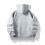 Kids Long Sleeve Zip Hoodie Solid Color Soft Sweatshirt 4