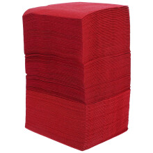 Κόκκινες Χαρτοπετσέτες 150 τεμαχίων 20x20cm