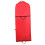 Κόκκινο κάλυμμα φορέματος από μη υφασμένο ύφασμα με φερμουάρ και διαφανές 4
