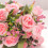 Ramo de boda de rosas artificiales con cinta 5