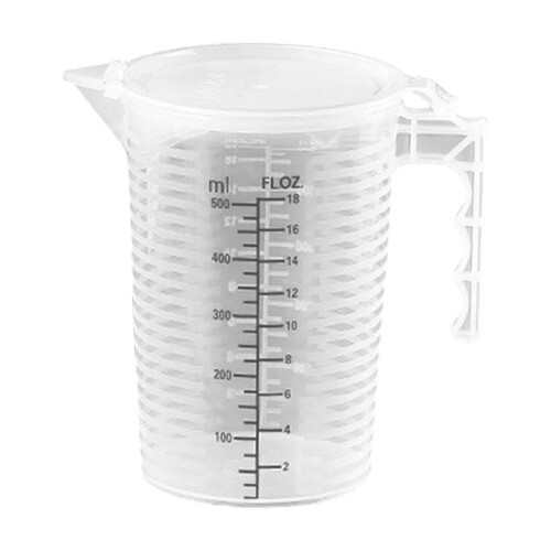 Misurino Shamjina da 500 ml con coperchio e manico 2