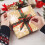 Vitt julpapper i kraftpapper 100x44cm 5