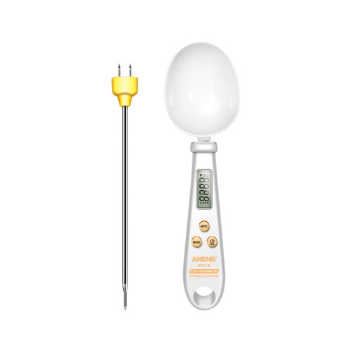 Digital mätsked 500 g 0,1 g precision med temperaturprob 1