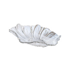 Spacious Decorative Glass Snacks Container-Transparent color