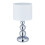 Table lamp with balls silver 1