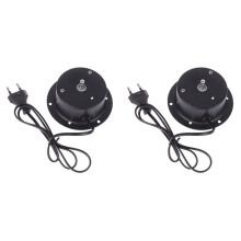 2X Rotationsmotor mit 1,5 U/Min und Stecker zum Aufhängen Von Glasspiegel-Diskokugeln, DJ-KTV-Partylichtern, EU-Stecker