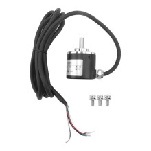 2X Rotary Incremental Encoder 38S6G5-B-G24N AB 2-Phase Connection 50P/R 5-24V Solid Shaft Open Collector NPN Output