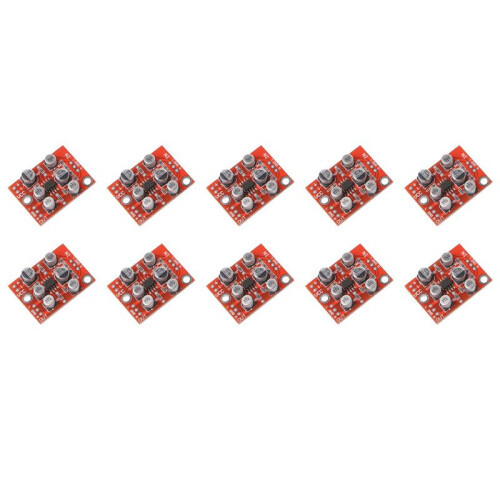 10PCS  5V-15V AD828 Stereo Preamp Preamplifier Module AMP Module Microphone Preamp Module