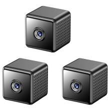 3X Neue HD 480P X9 Minikamera, Kabellose WLAN-Kamera für Den Außenbereich, Verbesserte Nachtsichtkamera mit Bewegungserkennung