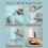 2X Bar Soap Grinder Solid Soapy Bar Grinding Box Holder Wall Mounted Crusher Mincer Refillable Soapy Bar Dispenser 6