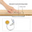 2X Wood Panel LED Touch Sensor Dimmer  Hidden  Touch  for LED Strip White 3