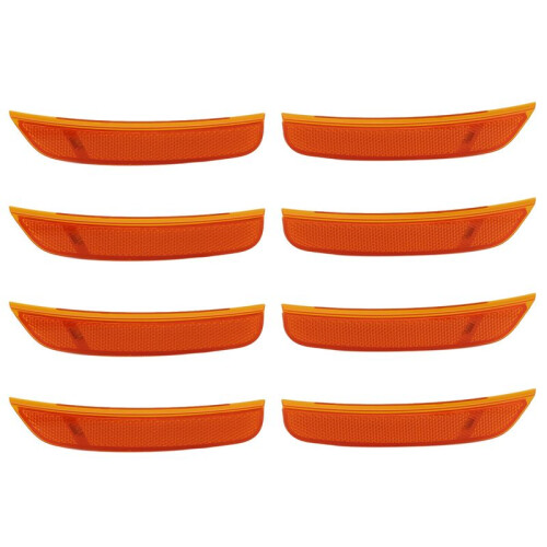 4Pair Front Left Right Bumper Side  Light Lamp Plastic 68476819AA 68476818AA for  Durango 2021-2023