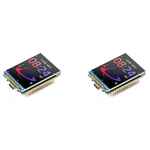 2pc 2Inch ESP32-S3 IPS Capacitive Touchscreen Development Board 240x320 LCD Display 262k Color Support WiFi & A