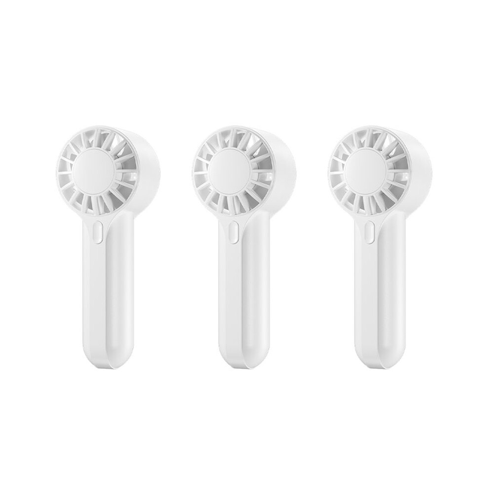 3X Usb Rechargeable Handheld Fan Portable Outdoor High Speed Large Airflow Handheld Small Fan 6033075426981