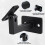 8 Pcs Adjustable Handrail Brackets, Stair Railing Brackets , Hand Rail Brackets for Stairs, Wall Mounted Brackets 5
